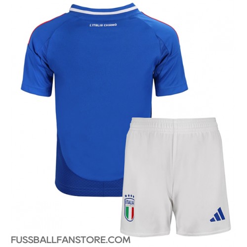 Italien Replik Heimtrikot Kinder EM 2024 Kurzarm (+ Kurze Hosen)